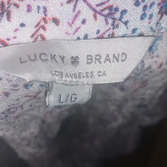 Lucky brand floral blouse - Picture 3 of 3